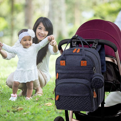 Sac a langer bebe bleu