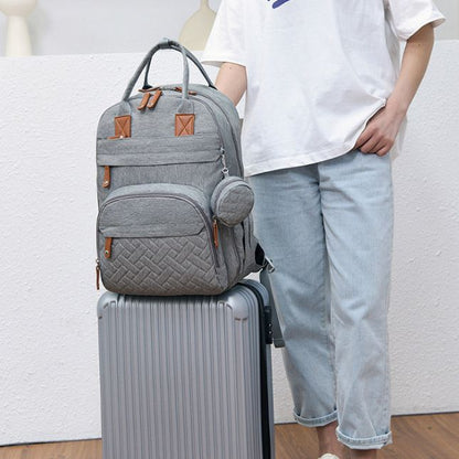 Sac a langer bebe gris